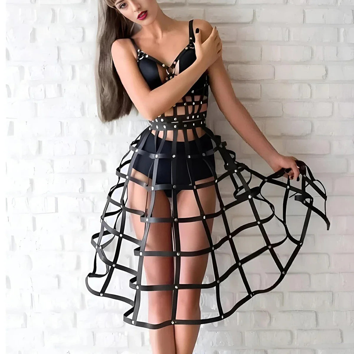 Dessous vinyle-latex-cuir Nuit Noire