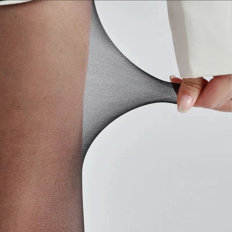 Collant noir à liseret fin Le Charleston