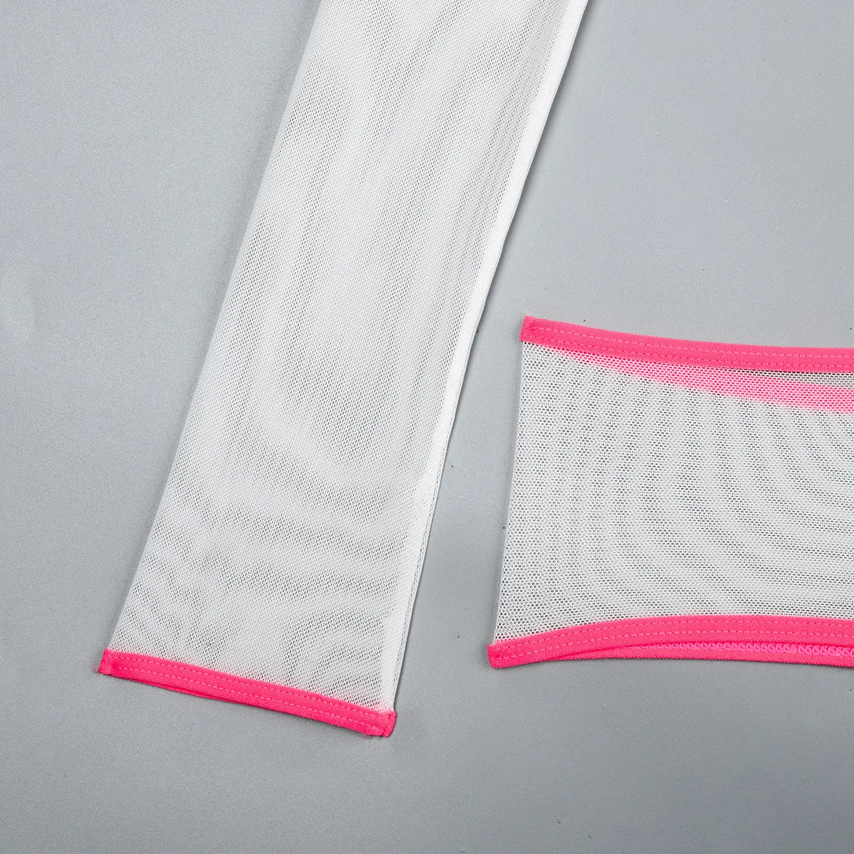 Body string transparent manches longues | L'Essentielle Lingerie Premium